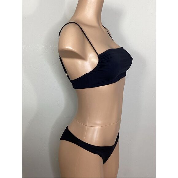 New. L*SPACE black teeny bikini. Medium. Retails $179 - Picture 5 of 9